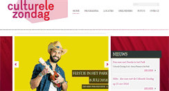 Desktop Screenshot of culturelezondagenschede.nl